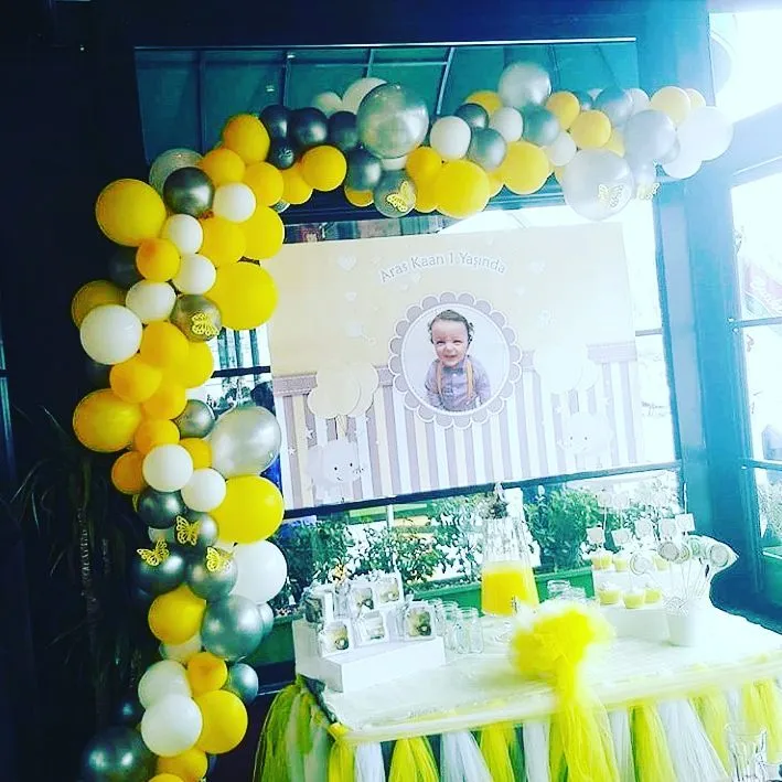 Ankara kına ve nişan için balon organizasyonu