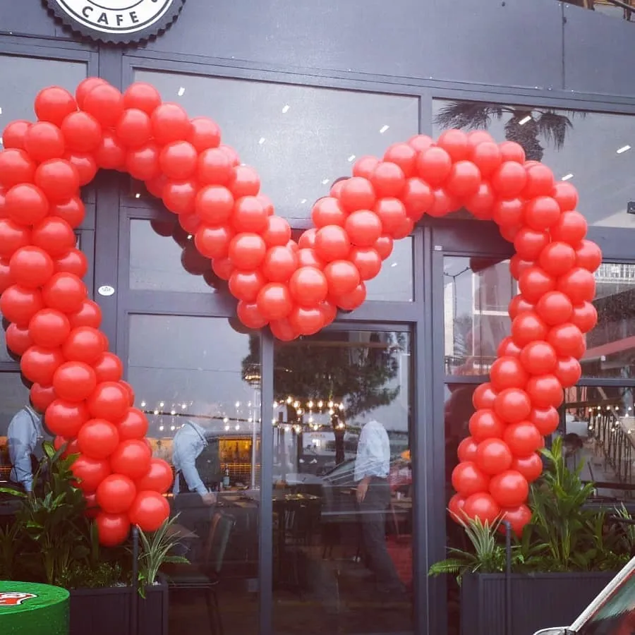 Ankara yetişkin doğum günü için balon süslemesi